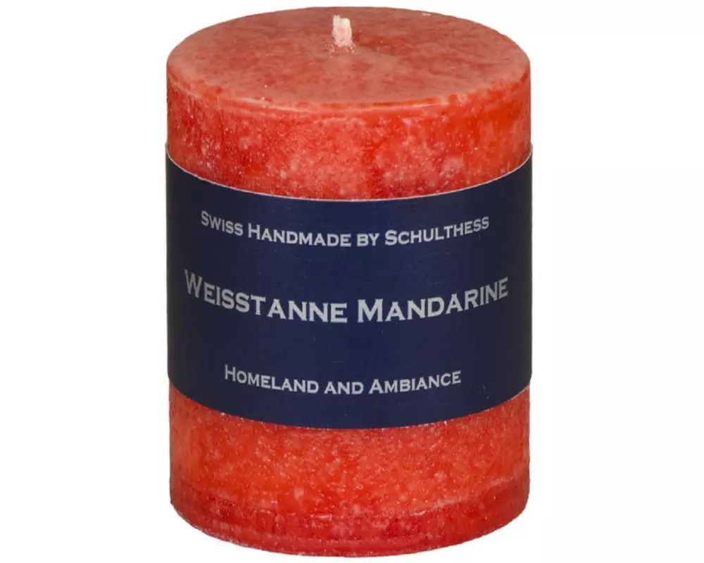 Schulthess Kerzen Duftkerze Weisstanne Mandarine 8 cm