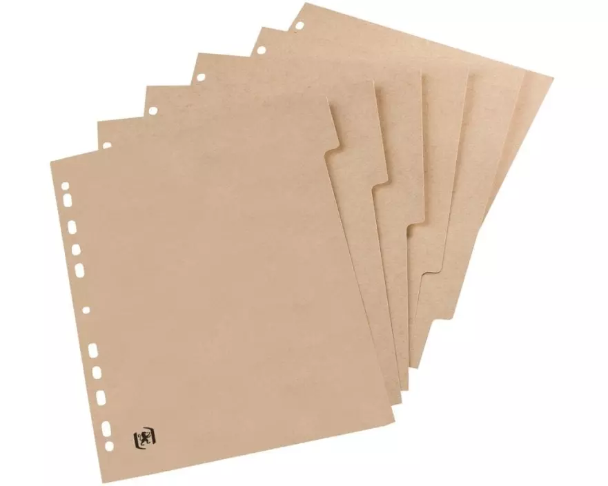 Oxford Register 5-teilig A4, Beige
