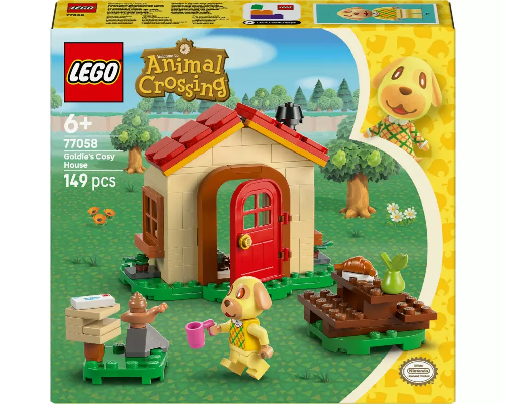 LEGO Animal Crossing Bienchens gemütliches Haus 77058