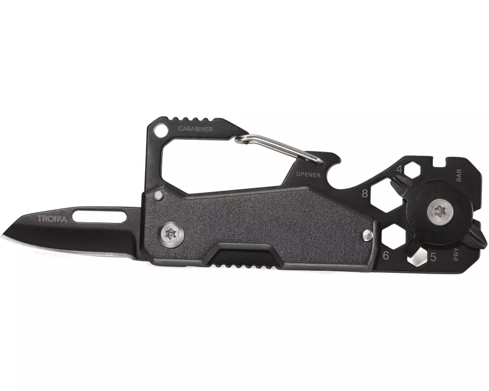 Troika Taschenmesser Toolinator 10 Funktionen Schwarz