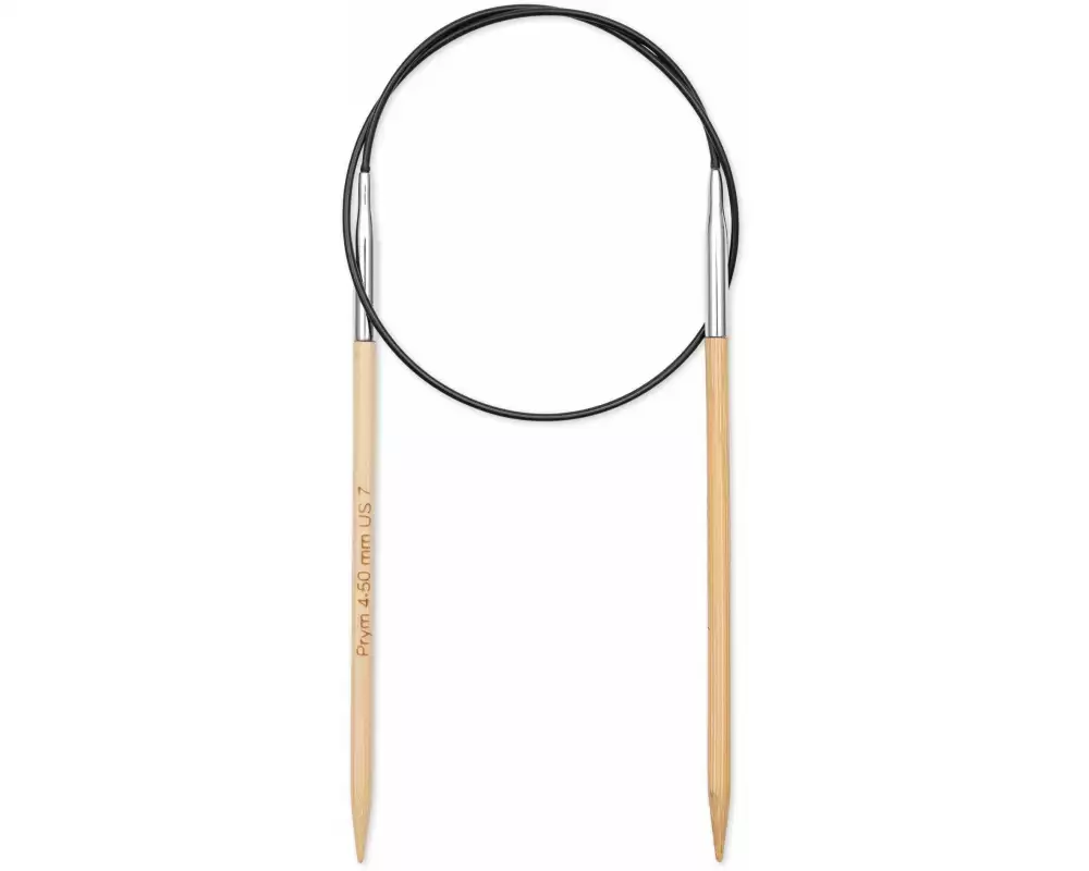 Prym 1530 Rundstricknadel BAMBUS 4.50 mm, 60 cm