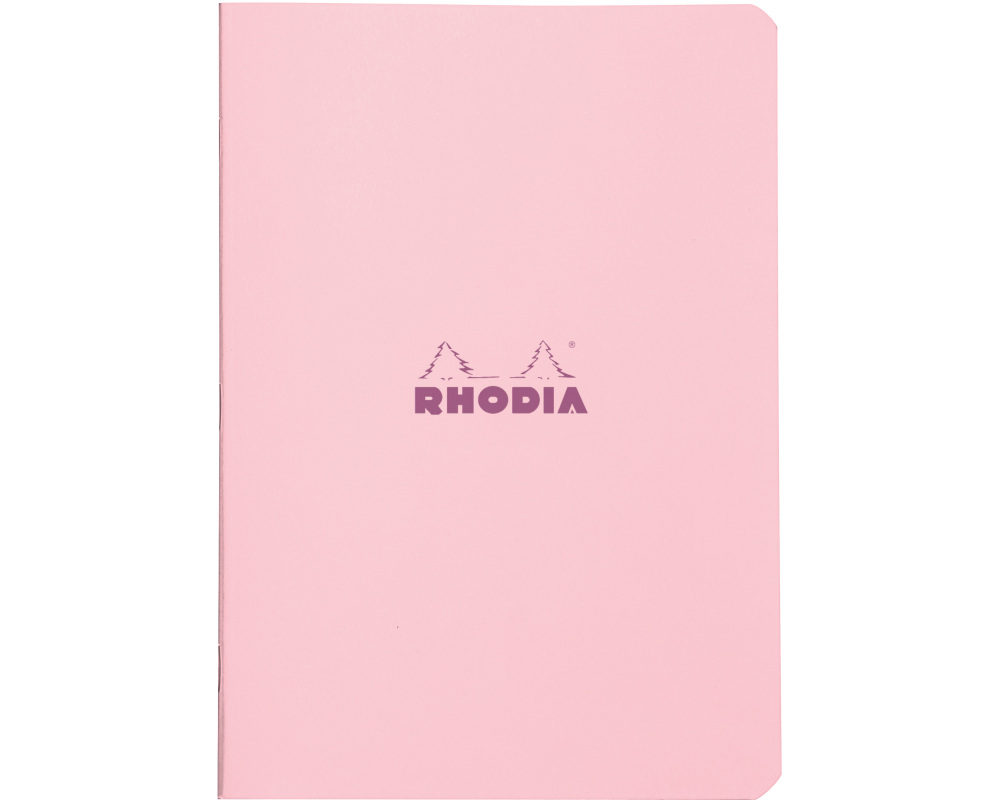 RHODIA Notizheft Couleurs A5 118667C rosa, kariert 80 Blatt