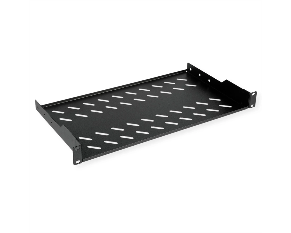 ROLINE 19-Zoll Fachboden 1 HE, 250 T 15 kg schwarz