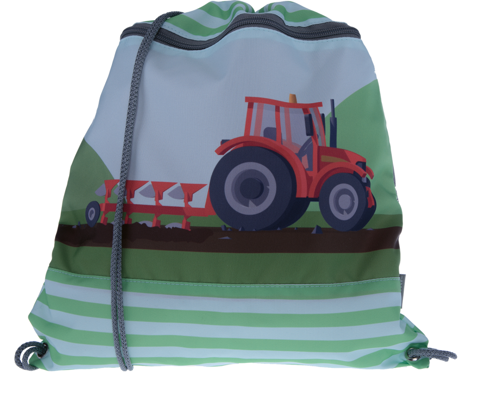 FUNKI Turnbeutel Red Tractor 6030.035 multicolor 36x42cm