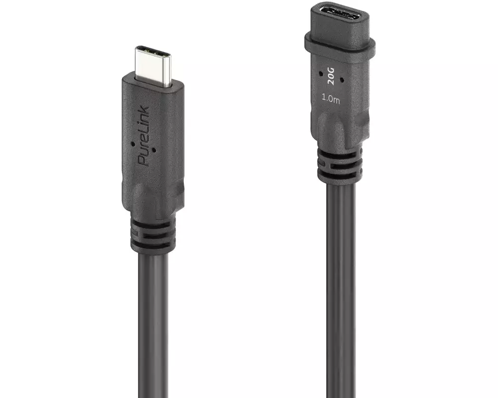 PureLink MicroX4 USB4-Kabel USB-C - USB-C 1 m