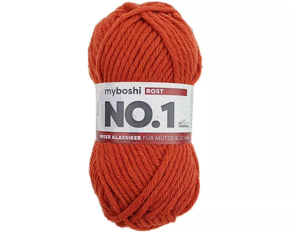 myBoshi Wolle Nr.1 Rost 50 g, 55 m