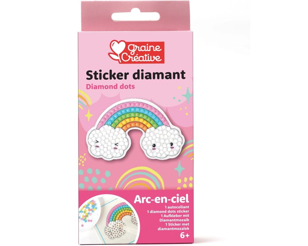 GRAINE CREATIVE Diamond Sticker GC-750270 Regenbogen