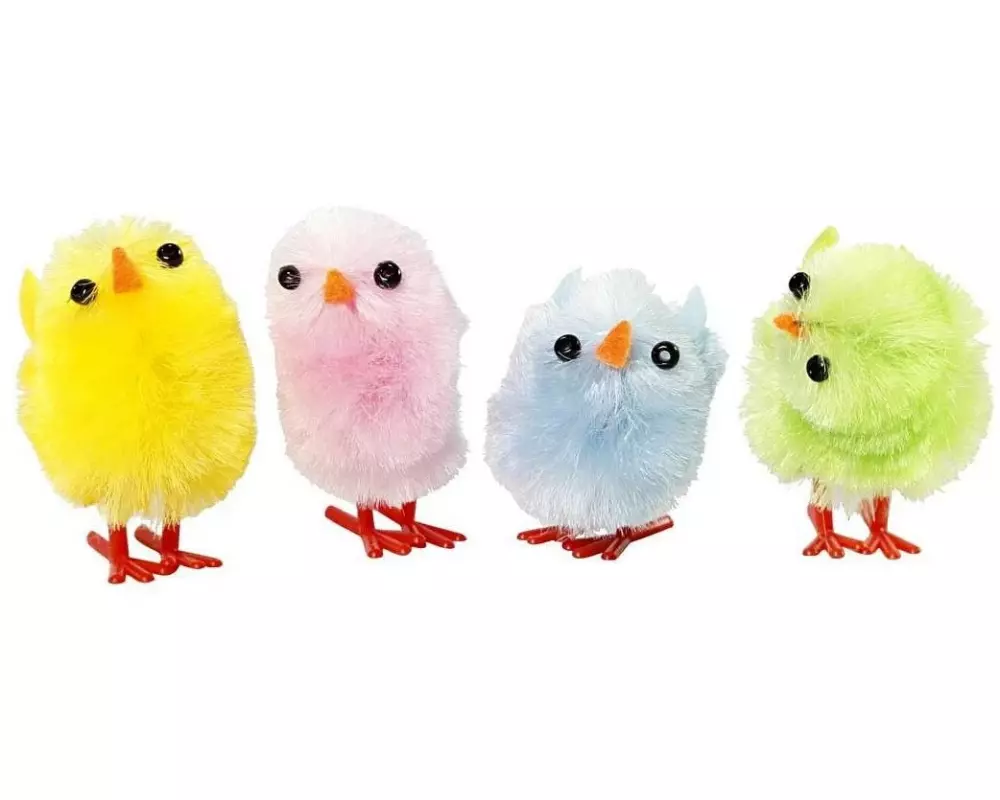 Creativ Company Osterküken 4 Farben à 3 Stück