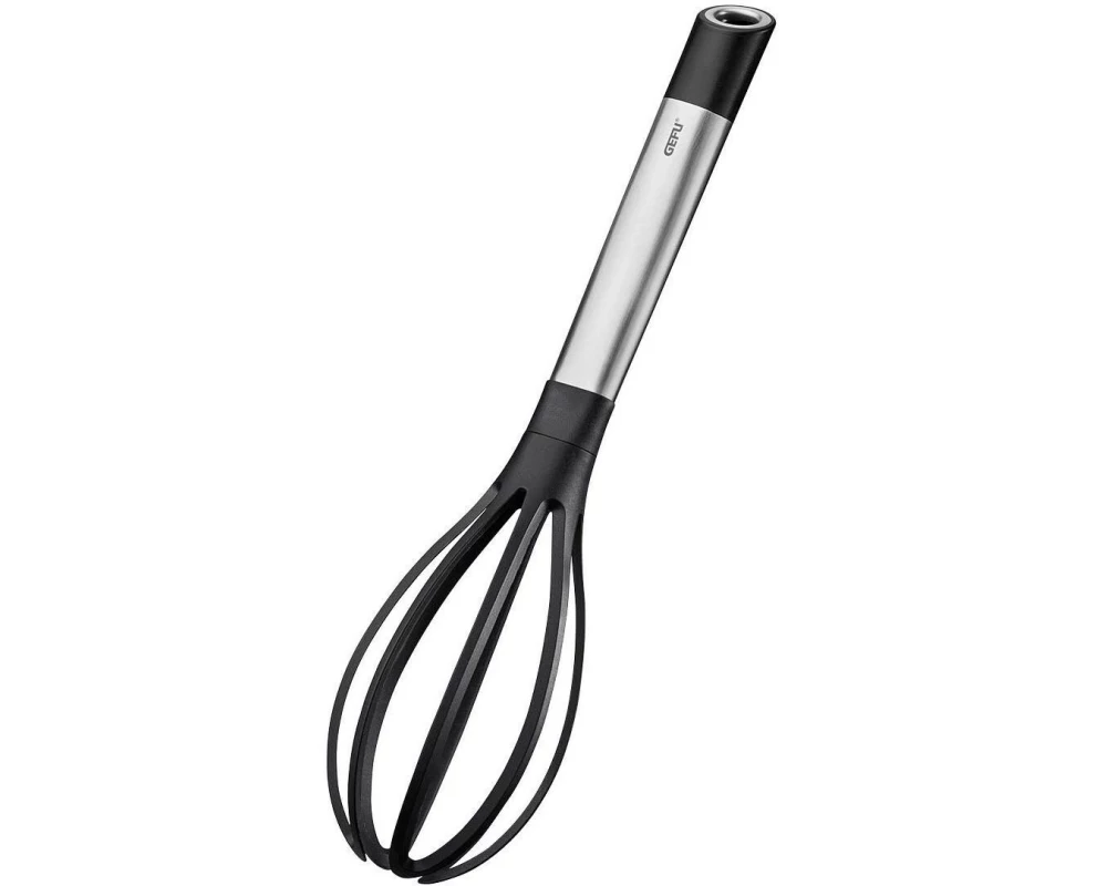 GEFU Schwingbesen Primeline 29.5 cm, Schwarz/Weiss