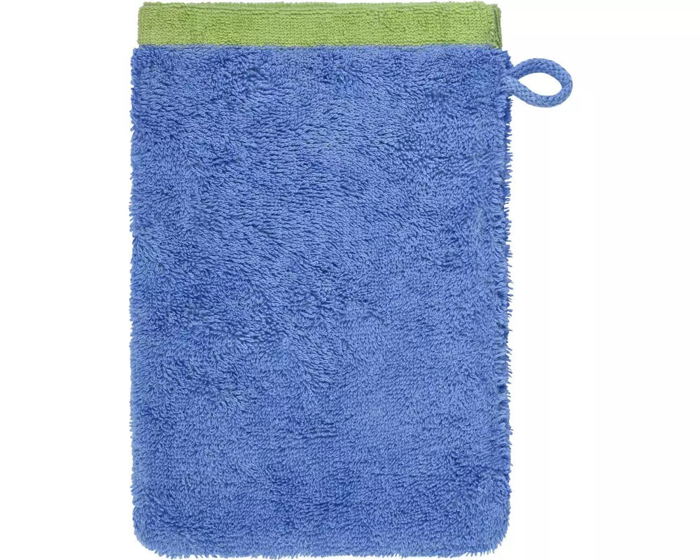 Cawö Waschhandschuh Lifestyle Splash 16 x 22 cm, Capri/Pistazie