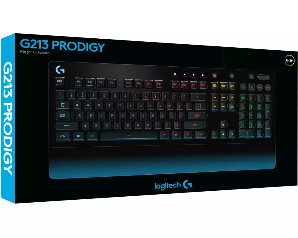 Logitech Gaming-Tastatur G213 Prodigy DE-Layout