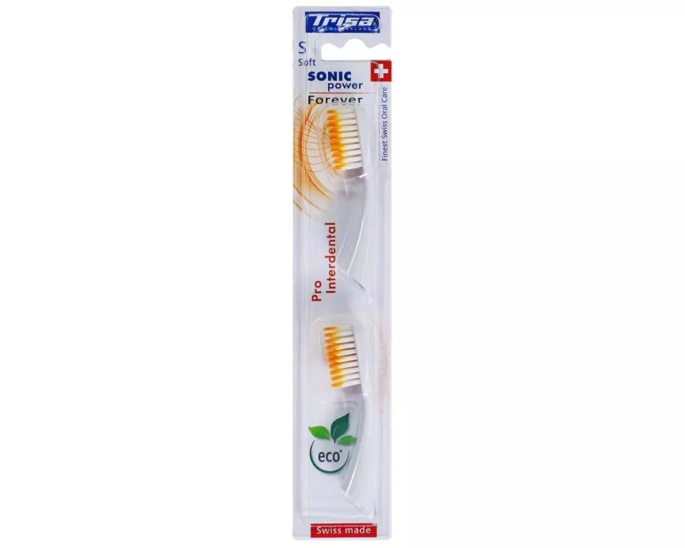 Trisa Zahnbürstenkopf Sonic Power Pro Interdental soft 2 Stück