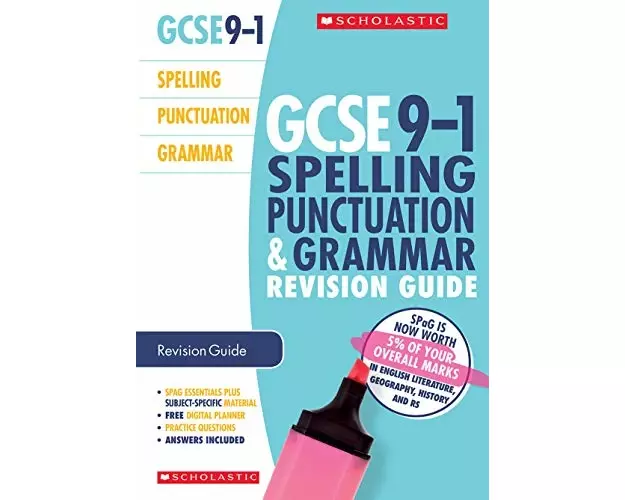 Spelling, Punctuation and Grammar Revision Guide for All Boards