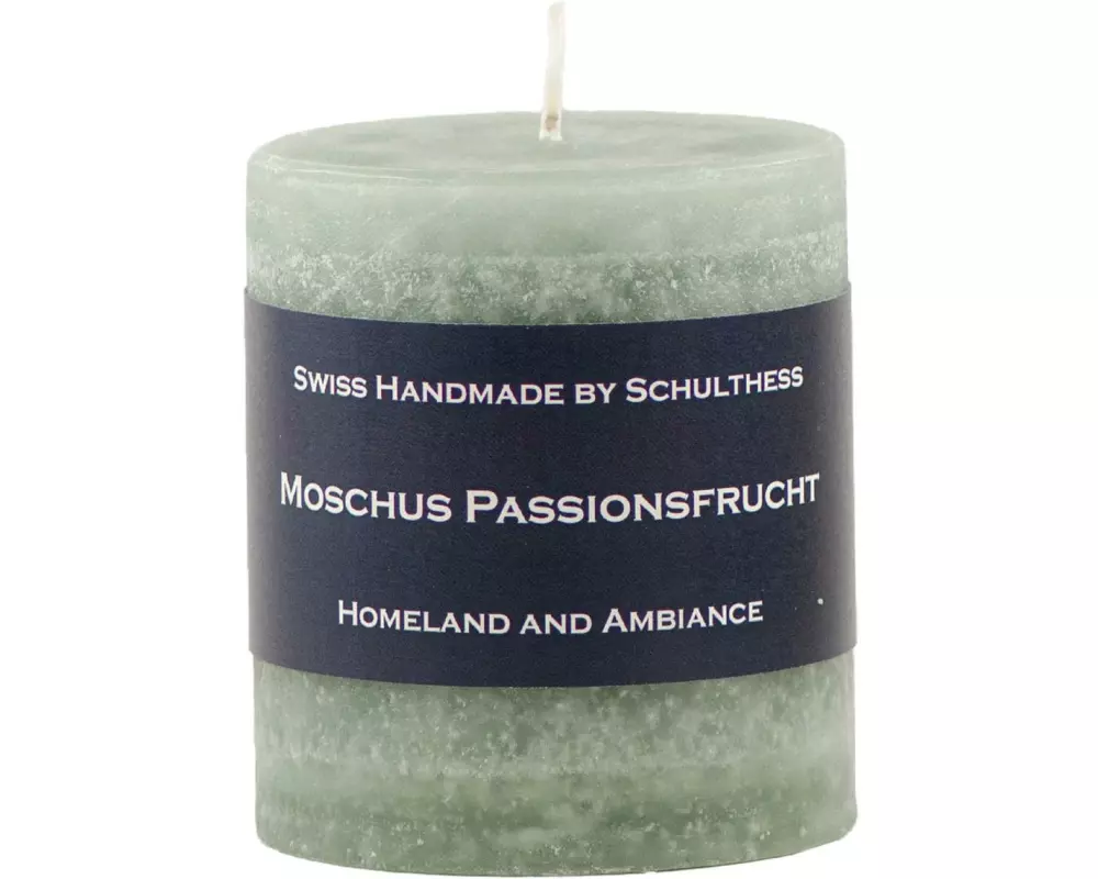 Schulthess Kerzen Duftkerze Moschus Passionsfrucht 7 x 8 cm