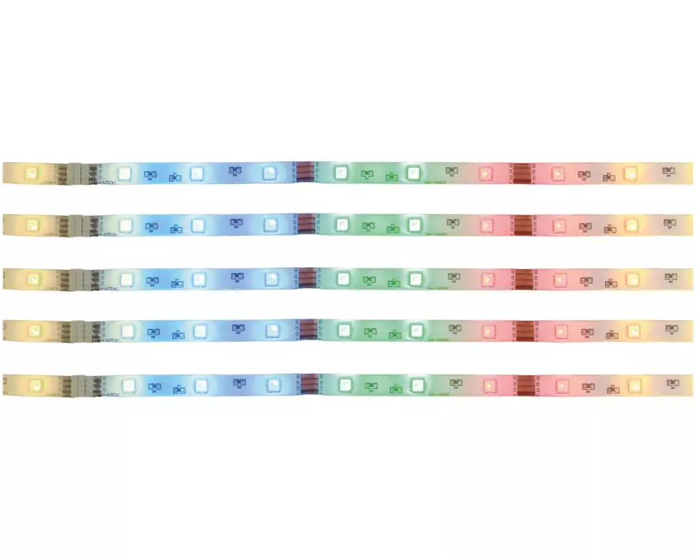 Näve LED-Stripe 5x 100 cm RGB, Set