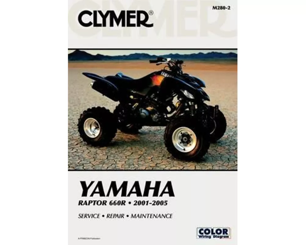 Yamaha YFM660R Raptor 660R ATV (2001-2005) Service Repair Manual