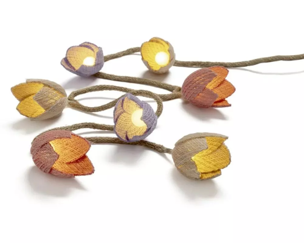 STT Lichterkette Tulip Mehrfarbig