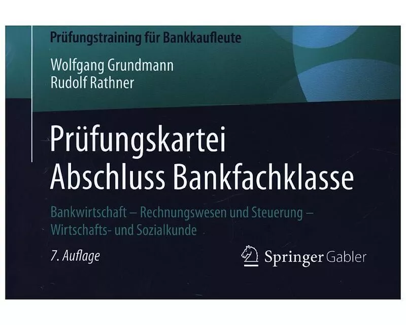 Prfungskartei Abschluss Bankfachklasse