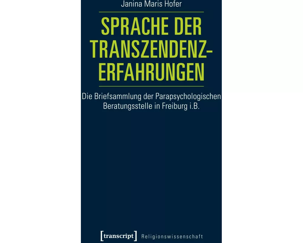 Sprache der Transzendenzerfahrungen