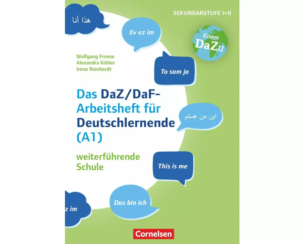 "Das bin ich" - das DaZ/DaF Arbeitsheft für Deutschlernende (A1) weiterführende Schule - Mit Aufgaben zum Gestalten, Schreiben und Sprechen