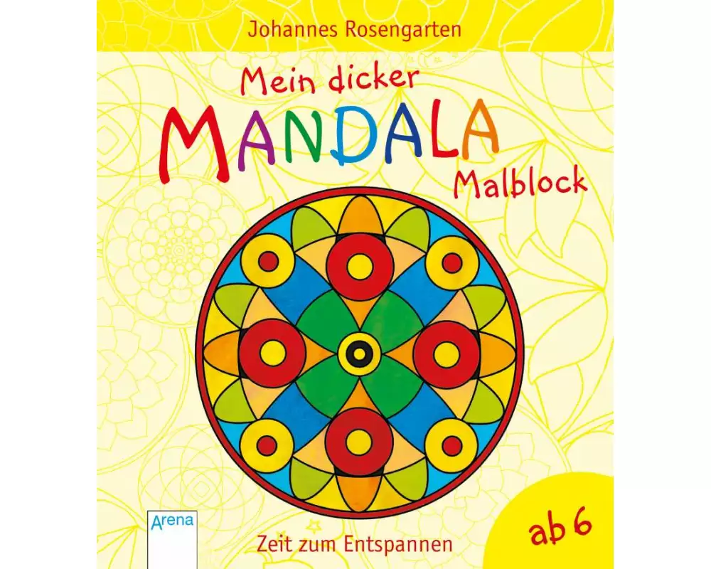 Mein dicker Mandala-Malblock