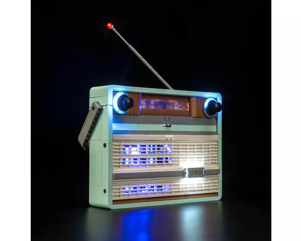 BrickBling LED-Licht-Set für LEGO Retro Radio (10334)