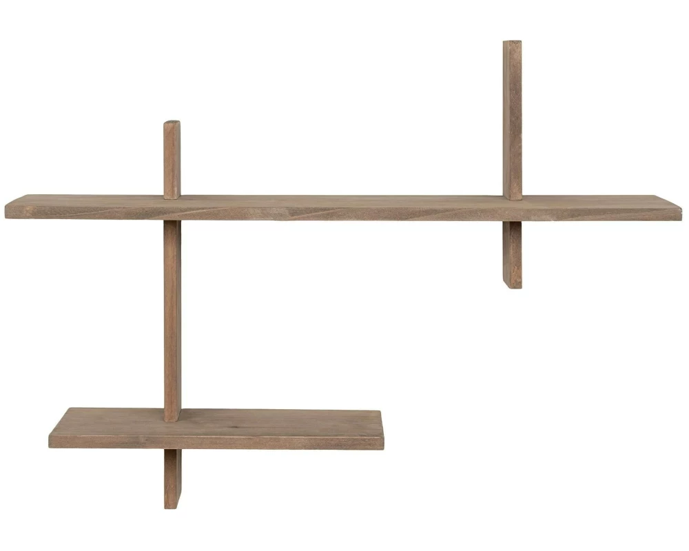 House Nordic Wandregal Ovada Braun