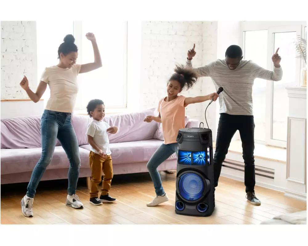 Sony Musik-System MHC-V43D Schwarz