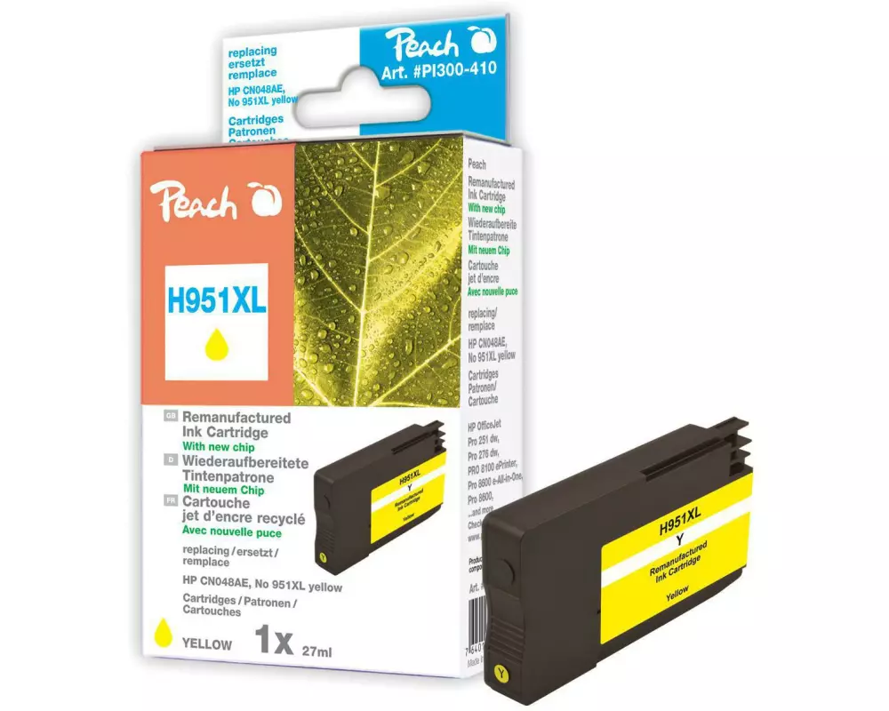 Peach Tinte HP Nr. 951XL (CN048AE) Yellow