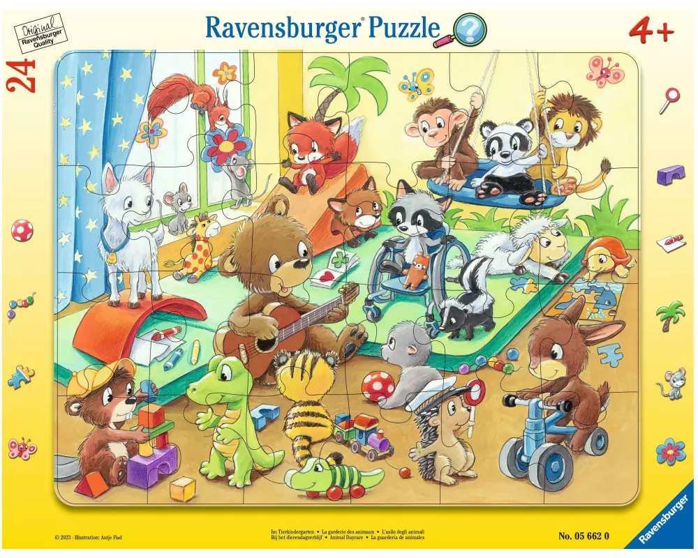 Ravensburger Puzzle Im Tierkindergarten 24 Teile