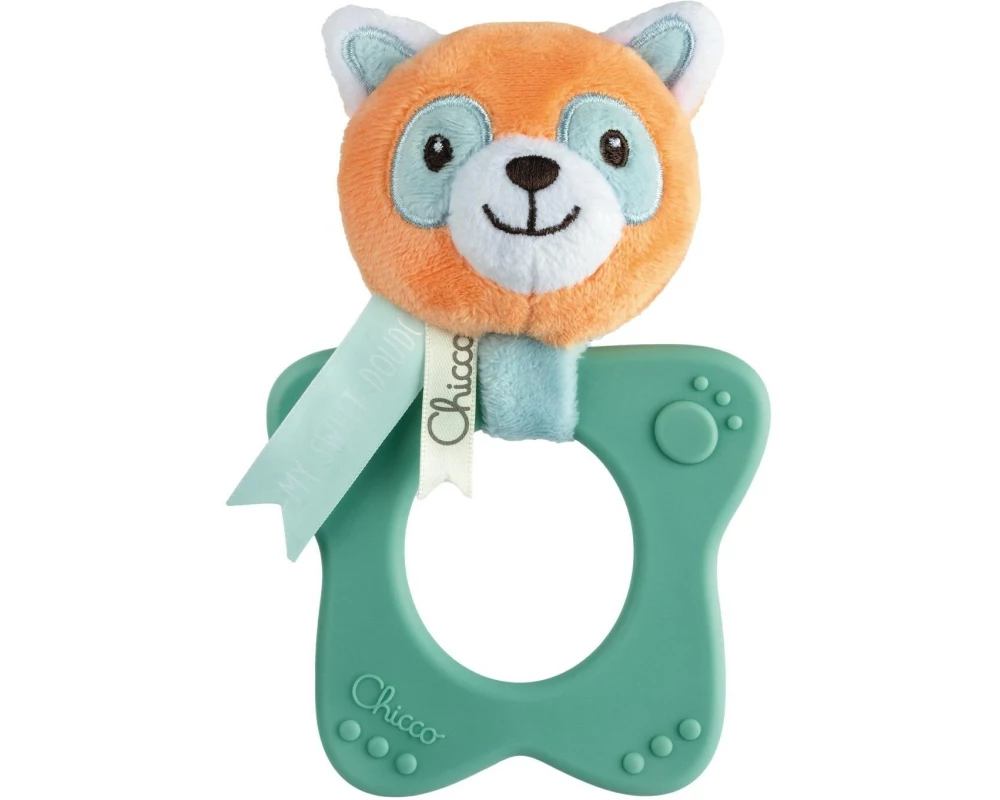 Chicco Beissring Red Panda Rattle