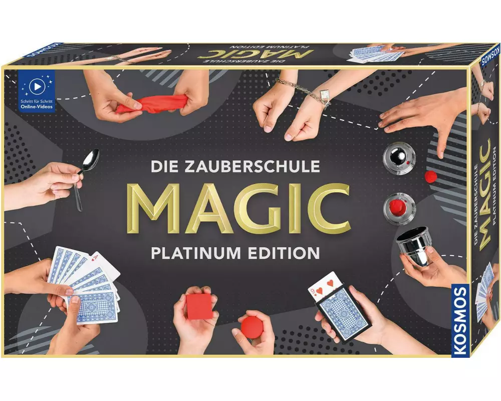 Kosmos Zauberkasten Die Zauberschule Magic: Platinum Edition