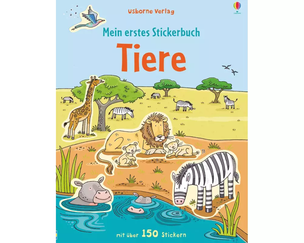 Mein erstes Stickerbuch: Tiere