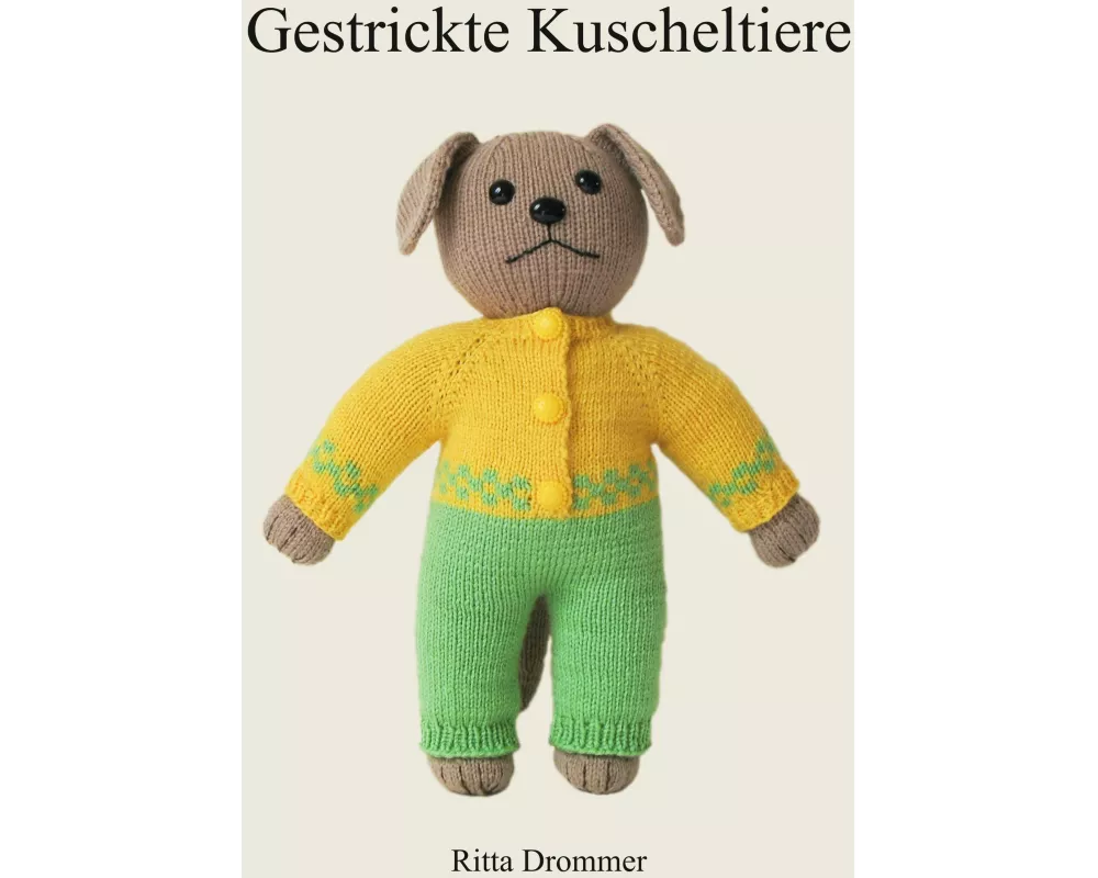 Gestrickte Kuscheltiere