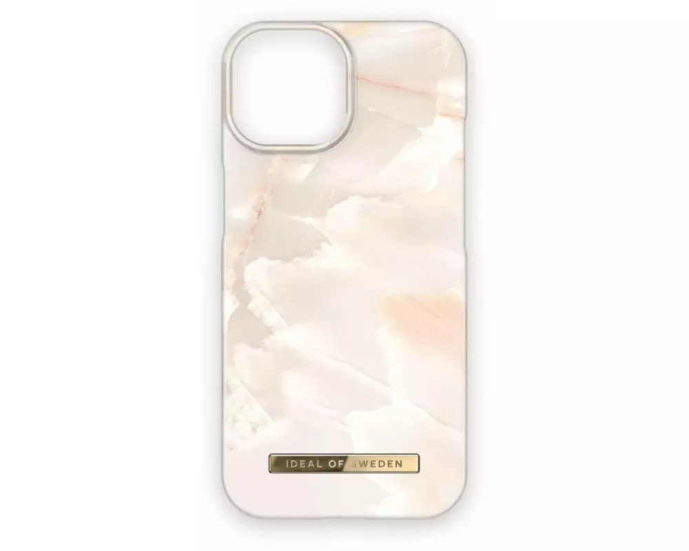 Ideal of Sweden Back Cover Rose Pearl Marble iPhone 15