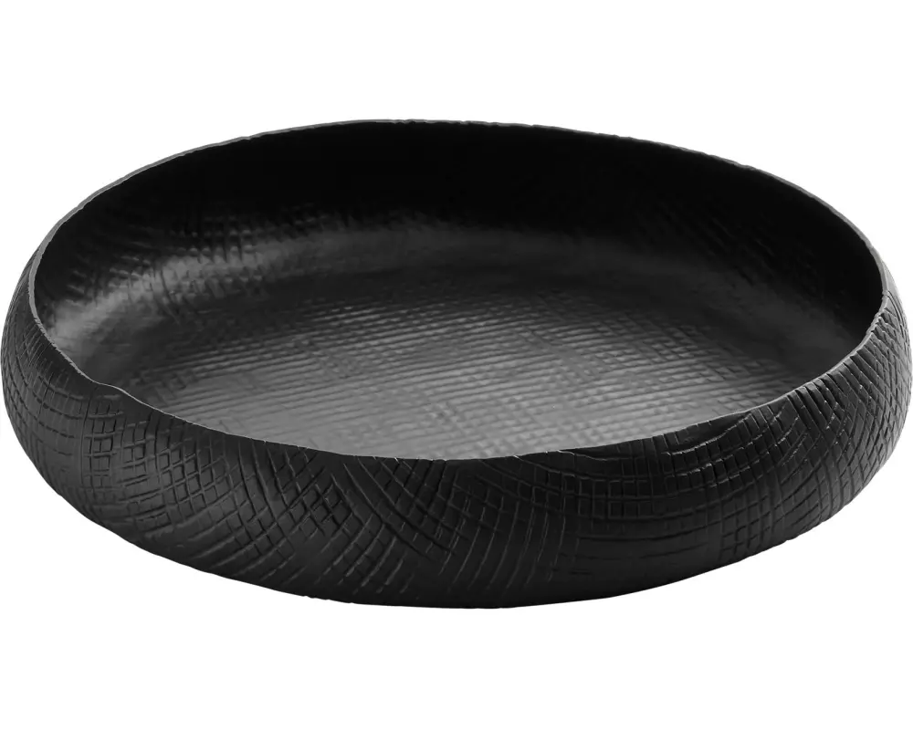 Philippi Schale Outback flach 31 x 6 cm, Schwarz