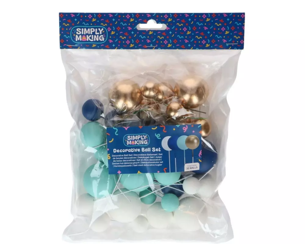 BackshopSchweiz Einstecker Set Simply Making Bubbles, Blau