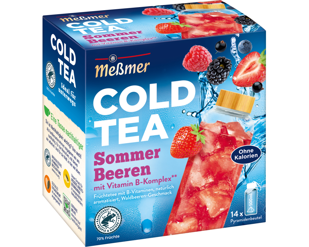 MESSMER Cold Tea Sommer-Beere 10764300 Beutel 2.75g, 14 Stk.