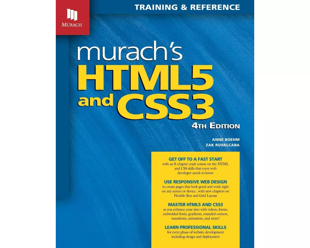 Murach's HTML5 and CSS3, 4th Edition