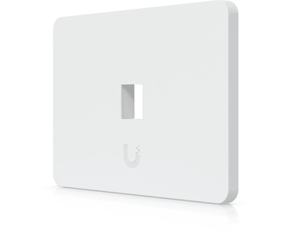 Ubiquiti Horizontal Paintable Keystone Wall Plate 1-Port, 4er-Pack