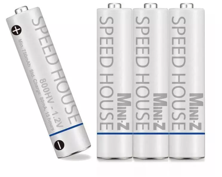 Kyosho Akku Speed House NiMH AAA HV 800 mAh, 4 Stück
