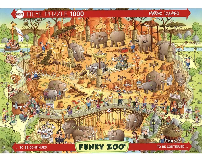 African Habitat Puzzle