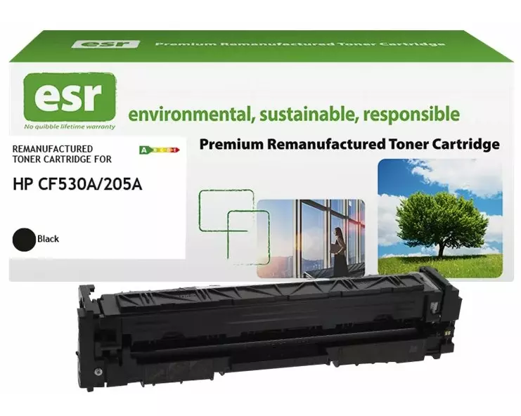 ESR Toner cartridge compatible with HP CF530A black remanufactured 1.100 pages