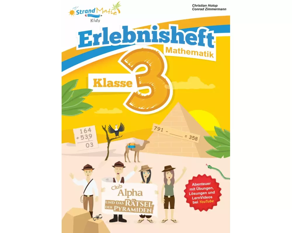 Mathematik Übungsheft Klasse 3 - Erlebnisheft - Rechnen bis 1000