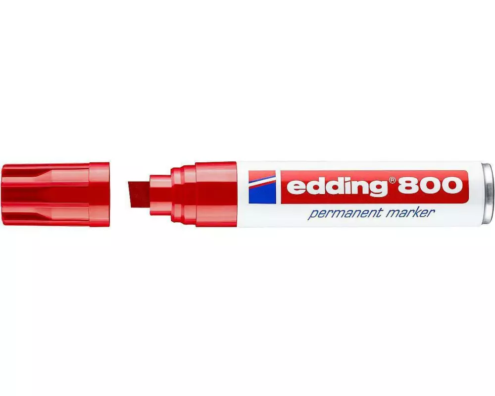 edding Permanent-Marker 800 Rot