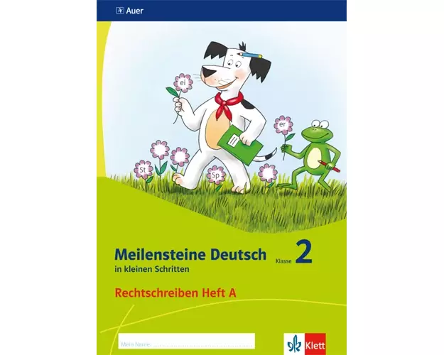 Meilensteine Deutsch in kleinen Schritten. Heft 1 Klasse 2. Rechtschreiben - Ausgabe ab 2017