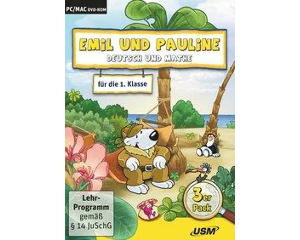Emil und Pauline 3 in 1 Bundle - Deutsch und Mathe fr die 1. Klasse