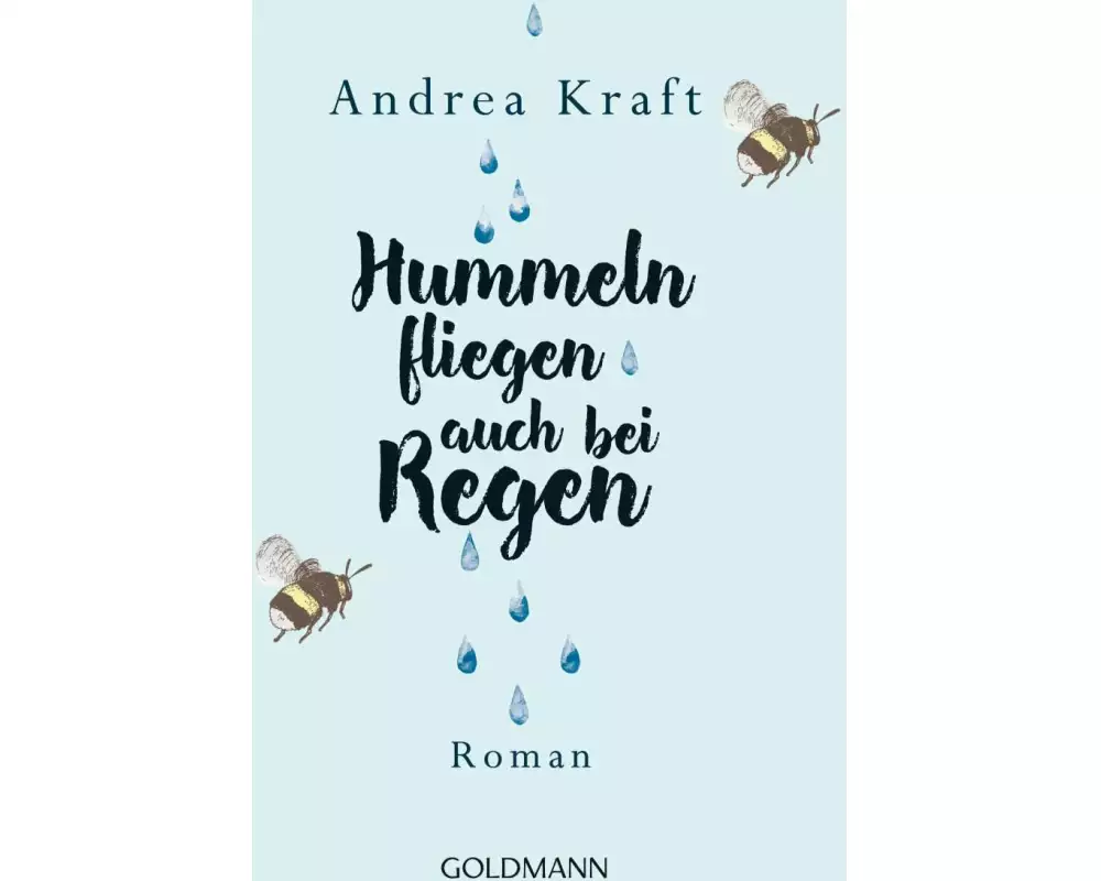 Hummeln fliegen auch bei Regen