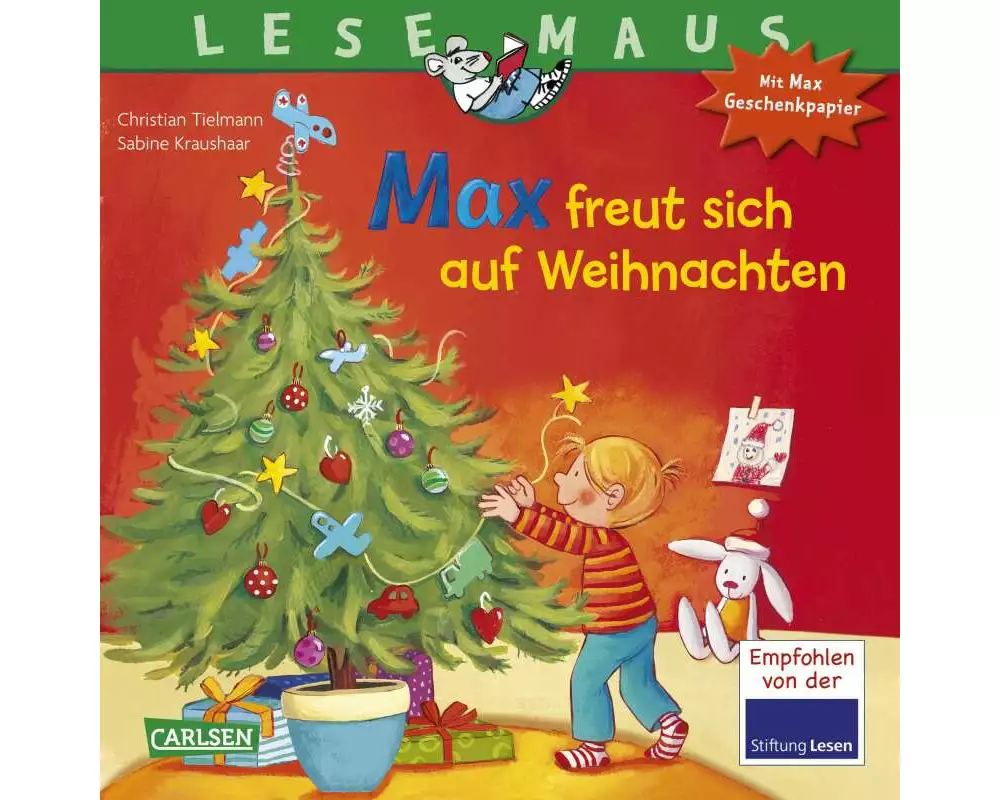 LESEMAUS 130: Max freut sich auf Weihnachten