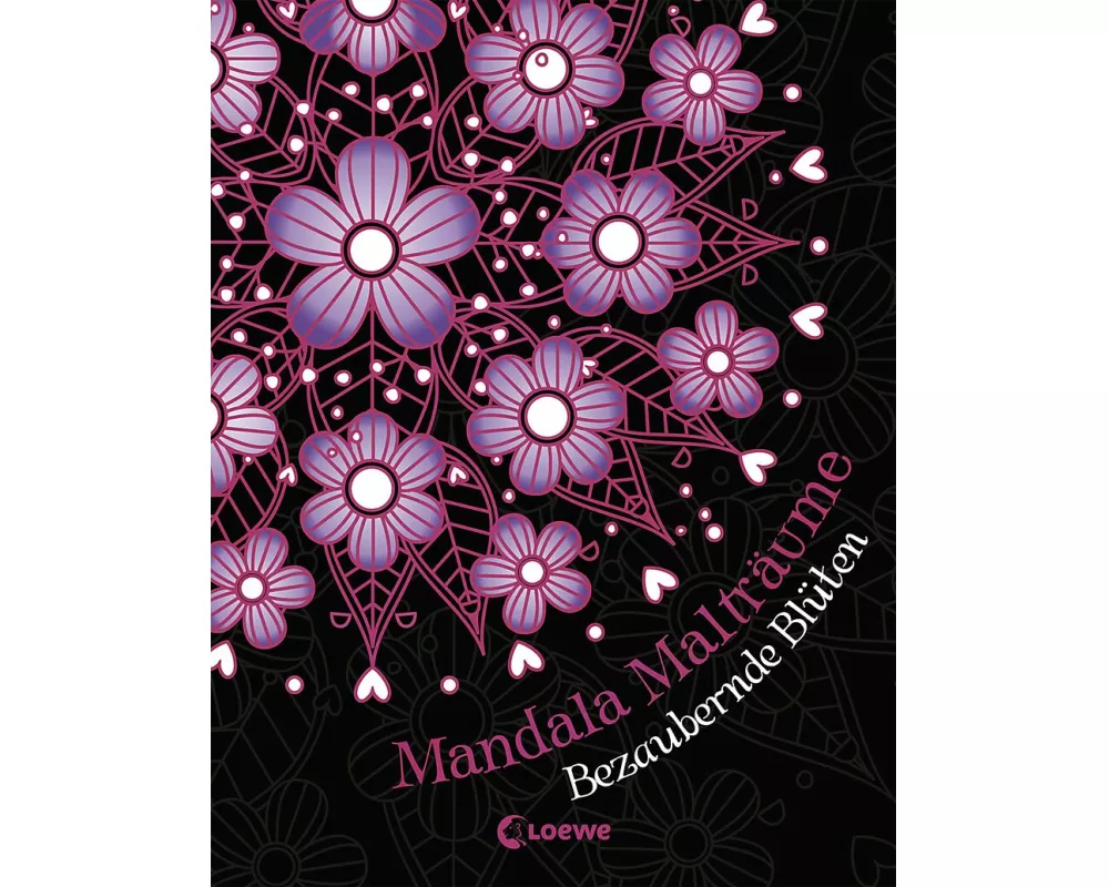 Mandala-Malträume: Bezaubernde Blüten